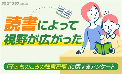 【テラコヤプラス】「子どものころの読書習慣」に関するアンケートを実施いたしました 株式会社cyberowl