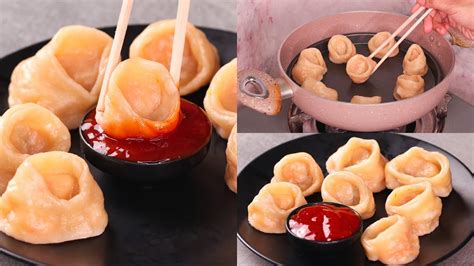 Veg Momo Recipe Steam Momos Vegetable Dim Sum Momos In Curry Pan Without Steamer N