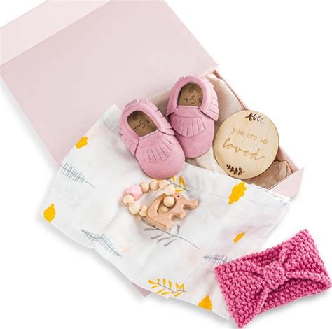 Geschenkset Baby Kraamcadeau Meisje Baby Cadeau Geboorte Cadeau