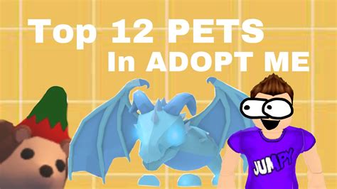 TOP 12 RAREST PETS IN ADOPT ME Roblox 2020 YouTube