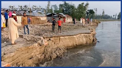 Water Level Receding But Teesta Causing Erosion