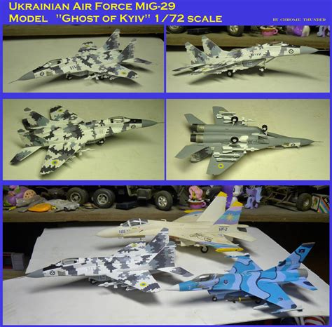 Ukrainian Air Force Mig 29 Model 172 Scale By Lonewolf3878 On Deviantart