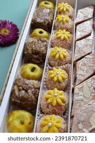 Indian Assorted Diwali Sweets Mithai Box Stock Photo 2391870721 | Shutterstock