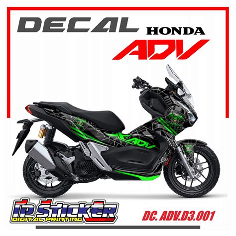 Jual ADV 150 Decal Sticker STIKER DECAL Atau Full Body ADV 150 Desain