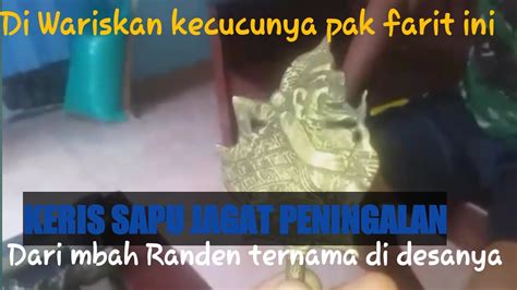 Keris Dari Mbah Raden Sesepuh Di Desa Wonorejo YouTube