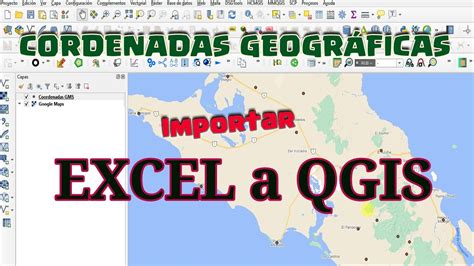 Importar Coordenadas Geográficas Grados Minutos y Segundos de Excel