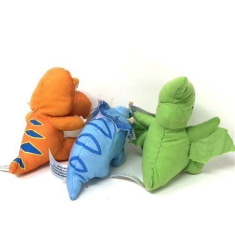 Dinosaur Train PBS Kids Mini Plush Stuffed Toys Set of 3 - Buddy Tiny ...