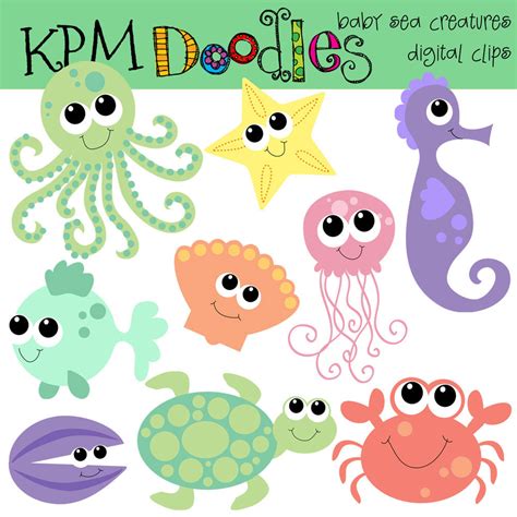 Cute Baby Sea Animals Clipart Wallpapers Gallery