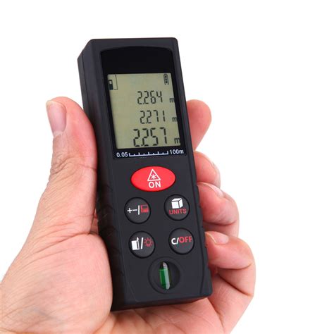 100m328ft Mini Laser Distance Meter Handheld Digital Rangefinder High