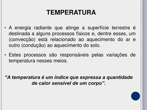 Ppt Capítulo 4 Climatologia E Meteorologia Powerpoint Presentation Free Download Id932354