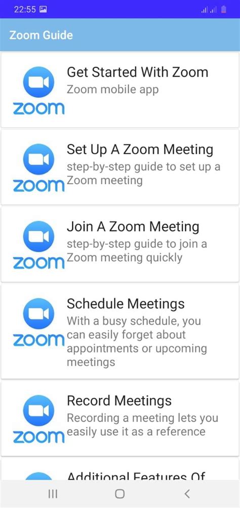 New Zoom Cloud Online Meetings App 2021 Pro Guide Apk للاندرويد تنزيل