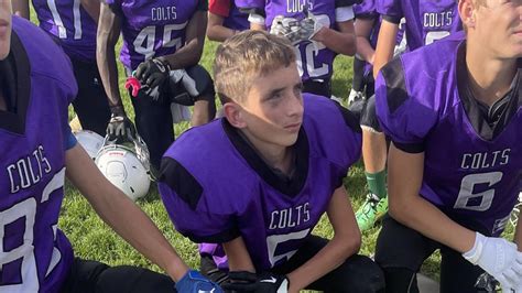 7s Hero Eagle Middle School Football Player Is The Heart And Soul Of