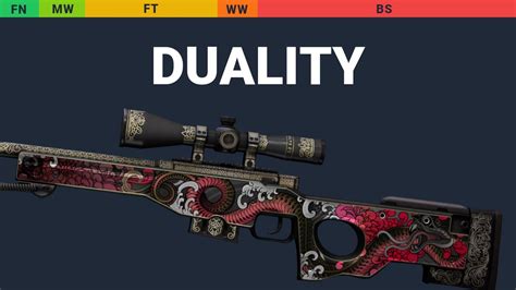 Awp Duality Skin Float And Wear Preview Youtube