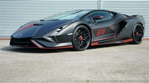 Lamborghini Sian listed up for auction