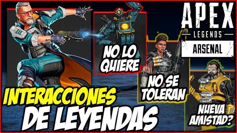 Nuevas Interacciones De Leyendas Ballistic Conoce A Las Leyendas