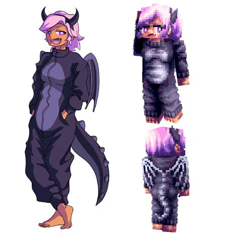Growling Cutie - Mirabilia's Halloween costume contest Minecraft Skin