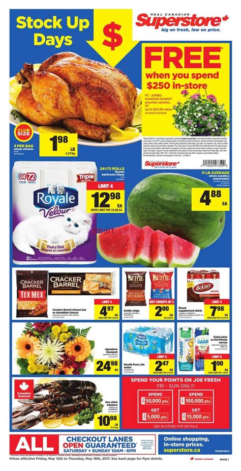 Real Canadian Superstore West Flyer May To