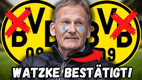 BvB Eilmeldung Niemand Hat Damit Gerechnet Watzke Hat Es Heute