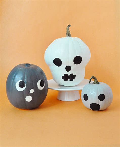 Glow-in-the-Dark Painted Pumpkins | Handmade Charlotte