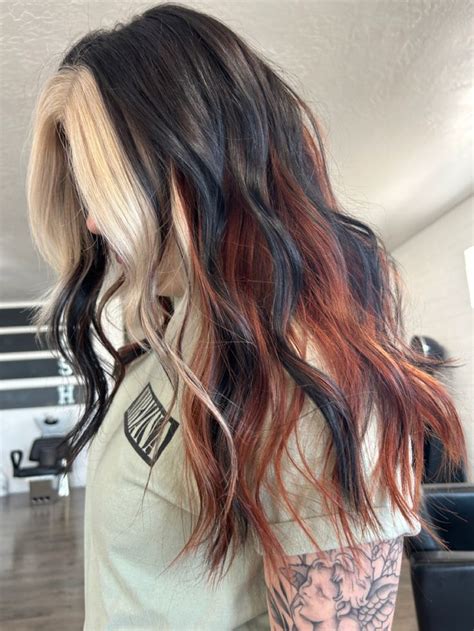 Isabella Ramirez On Instagram Hopped On The Calico Hair Trend