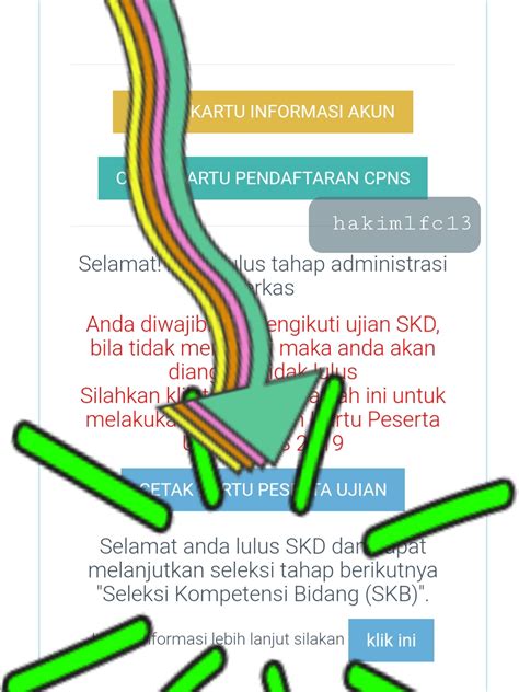 Cara Melihat Kelulusan Skd Dan Hasil Skd Cpns Seluruh Formasi