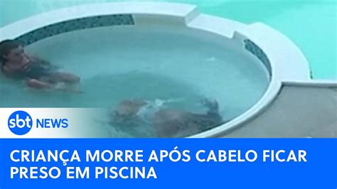 Menina de 10 anos morre após cabelo ficar preso no ralo de piscina