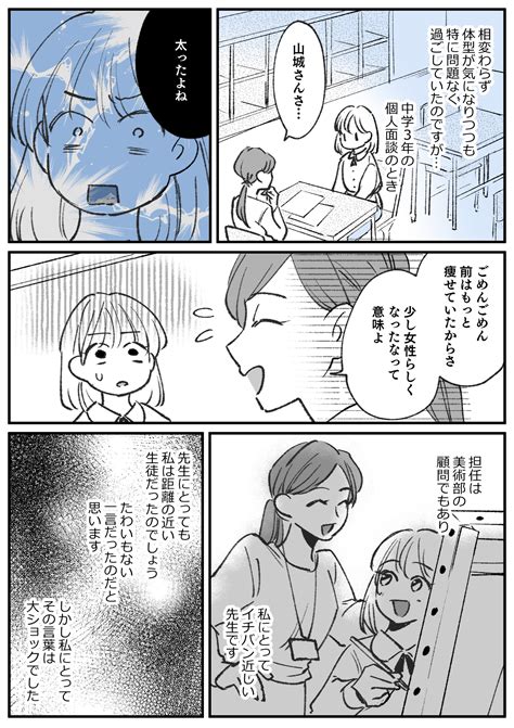 ＜太るのがコワい！日記＞絶対に太りたくない私。食べられなくなったキッカケは？【第1話まんが】 ママスタセレクト