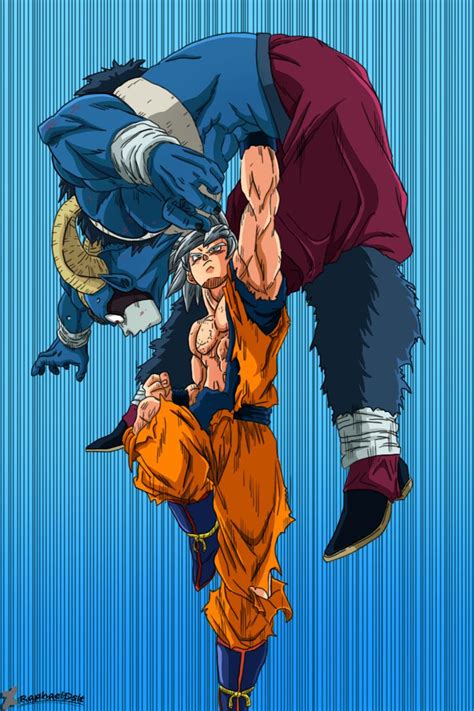 Son Goku MUI vs Moro -Dragon Ball Super 64- by RaphaelDslt on DeviantArt | Dragon ball super ...