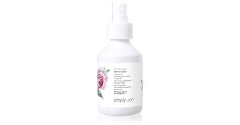 Simply Zen Smooth & Care glättendes Spray gegen strapaziertes Haar ...