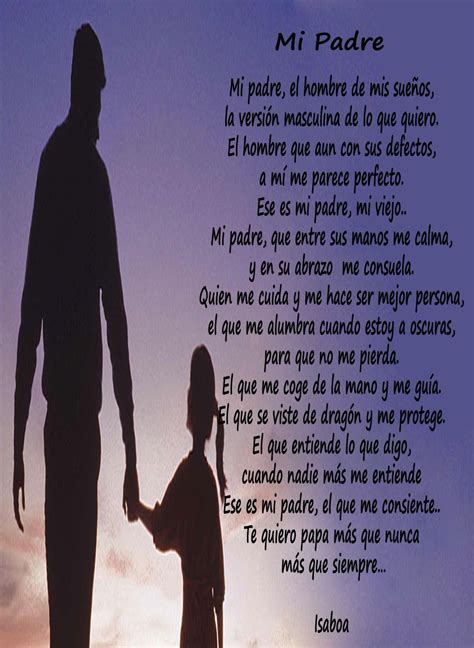 Carta De Amor Del Padre Mi Hijo Otosection