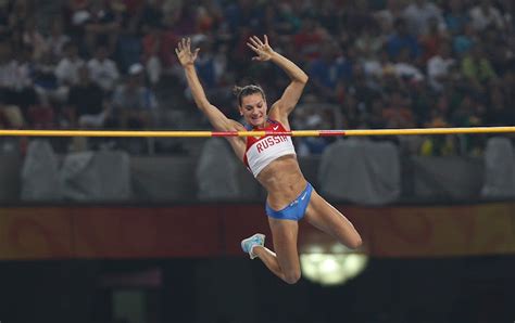 Pole Vaulter Yelena Isinbayeva Soared Above All But Also Made Waves