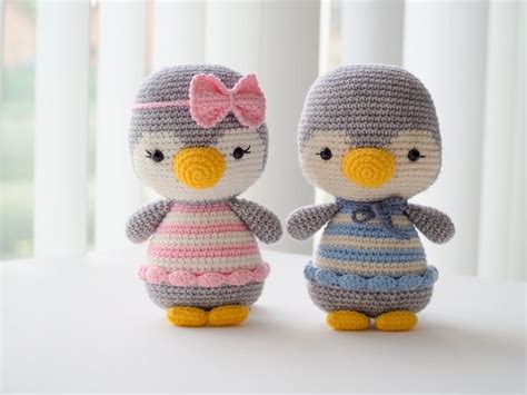 Crochet Penguins Pippa And Poppy Pattern Pdf English German French