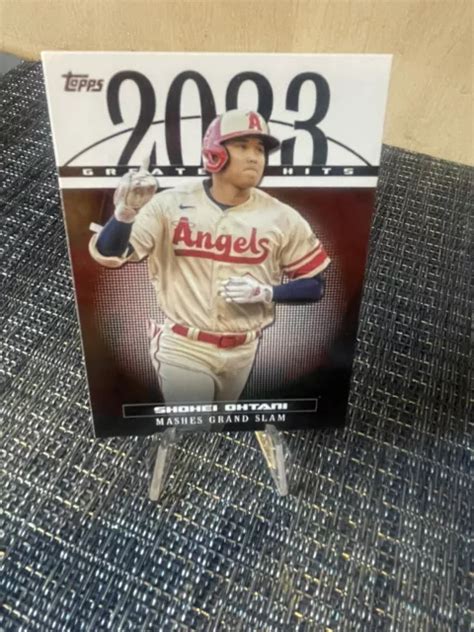 Topps Shohei Ohtani Greatest Hits Gh Los Angeles Angels