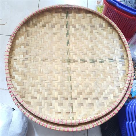 Jual Tampah Anyam Nampan Bambu Jumbo Nyiru Ayakan Bambu Shopee