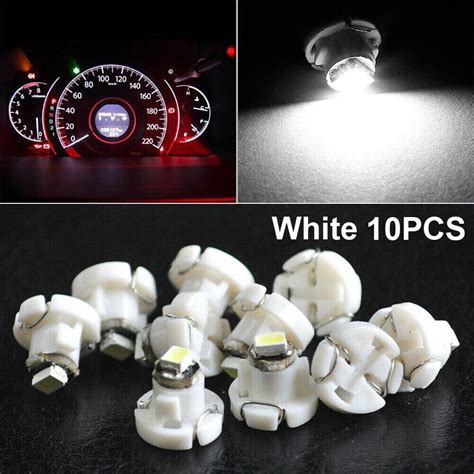 Pcs T Neo Wedge Smd White Led Light Cluster Instrument Dash