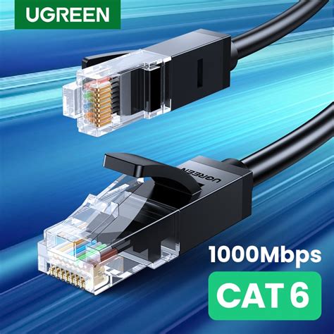 Ugreen Ethernet Cable 1000mbps Cat 6 Network Lan Cord Utp Gigabit