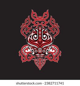 Gorga Batak Design Traditional Art Batak Stock Vector (Royalty Free) 2382711741 | Shutterstock