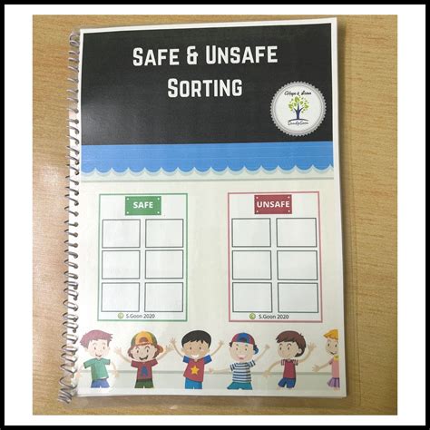 Safe And Unsafe Sorting Activity Resource For Teacher