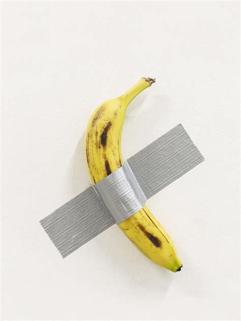 Maurizio Cattelans Famous Banana Taped To A Wall Coming To Melbournes