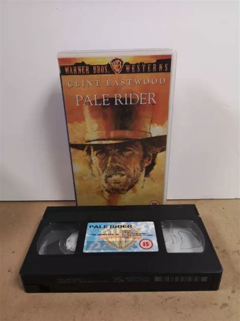 CLINT EASTWOOD Pale Rider VHS Video Pal Video Cassette 5 99