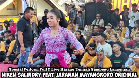 Niken Salindry Full Perform Jaranan MAYANGKORO ORIGINAL Live Karang