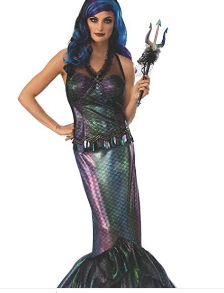 Fantasia De Rainha Do Mar Negro Black Sea Queen Costume