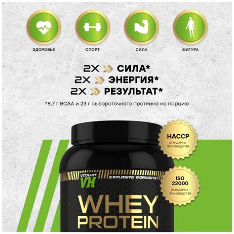 VITAHIT/Whey Protein Протеин 450г / шоколад — купить в интернет ...
