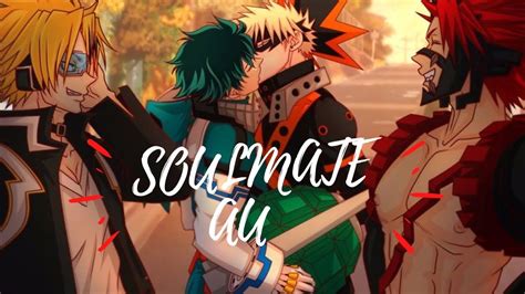 SOULMATE AU DekuBaku Texting Story BNHA MHA YouTube