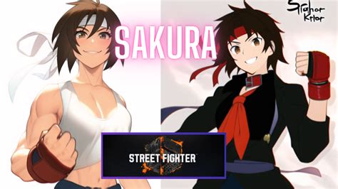 Sakura Street fighter 6 concept by RyjinDynasty on DeviantArt