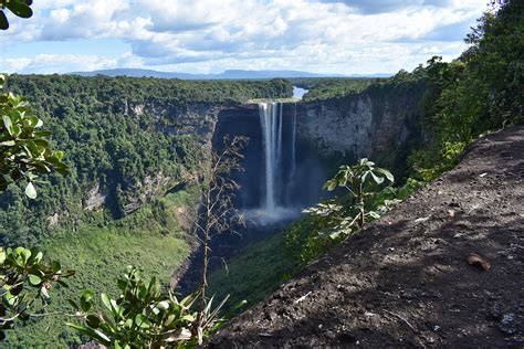 Kaiteur Falls Located On The Potaro River Guyana The Largest Single