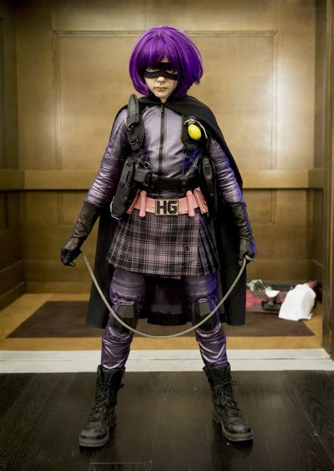 Chloe Moretz As Mindy Macready Hit Girl In Kick Ass Kick Ass Hit Girl Costumes Best Girl