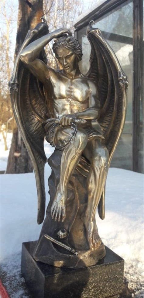 Le G Nie Du Mal The Genius Of Evil Replica Lucifer Zeus Statue