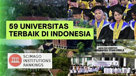 Universitas Terbaik Indonesia Versi Scimago Institutions Rankings