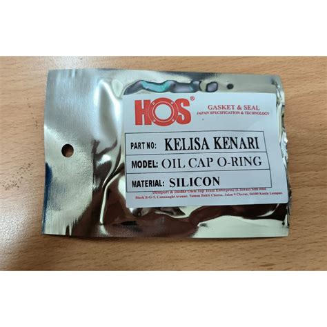 PERODUA KELISA KENARI OIL CAP O RING SILICON Shopee Malaysia